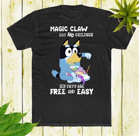 The Rise of Bluey Witching Claw Shirts in Pop Culture